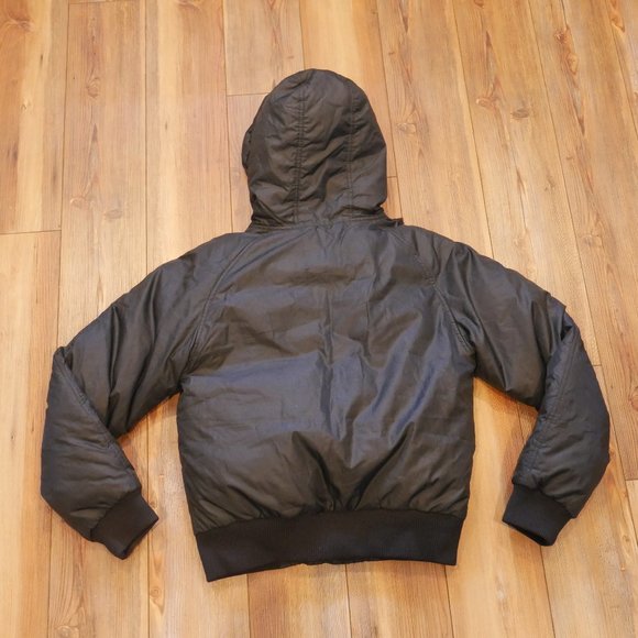 Vintage Polo Jeans Co Ralph Lauren Down Women's Hooded Jacket Size S - Picture 10 of 10